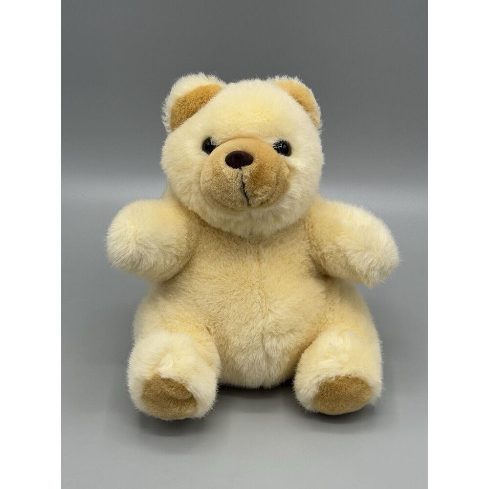 Beige Brown Polar Bear Plush 11" DanDee Stuffed Animal
